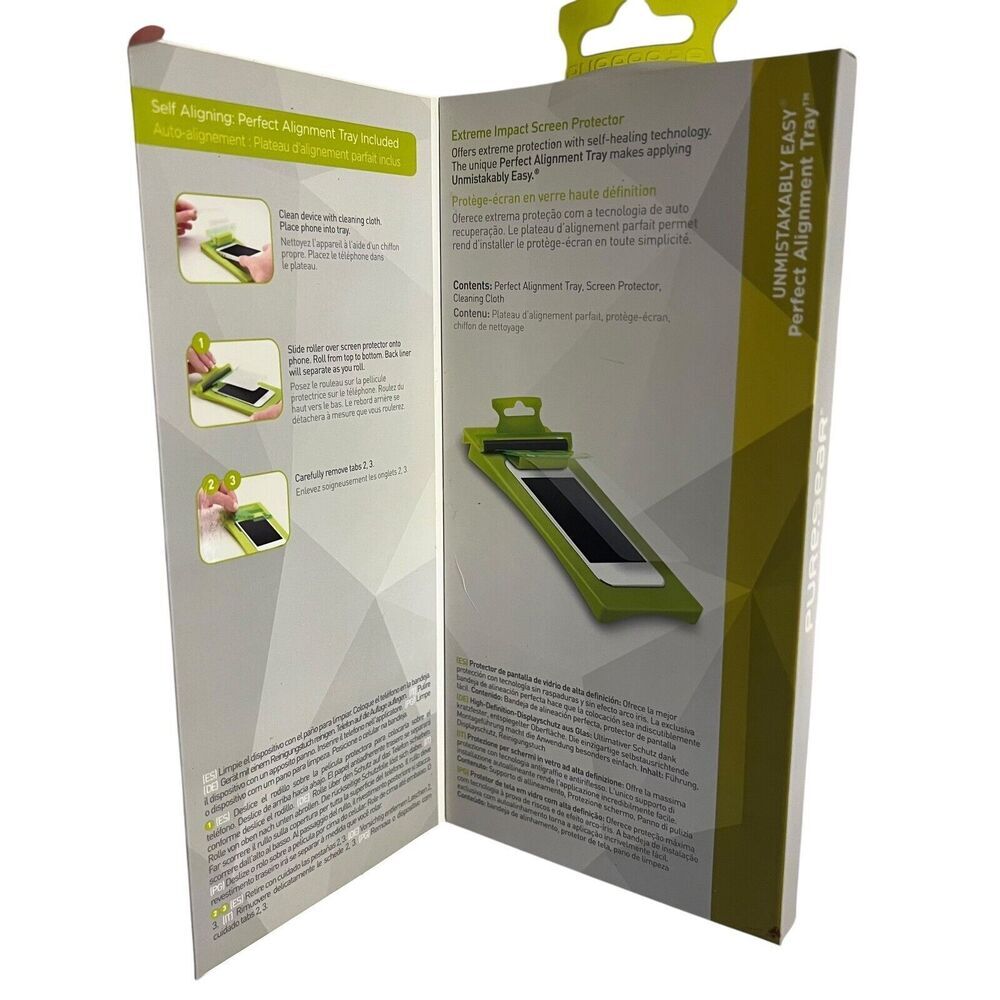 PureGear Extreme Impact Screen Protector Self Healing Scratch Protection - Picture 4 of 6
